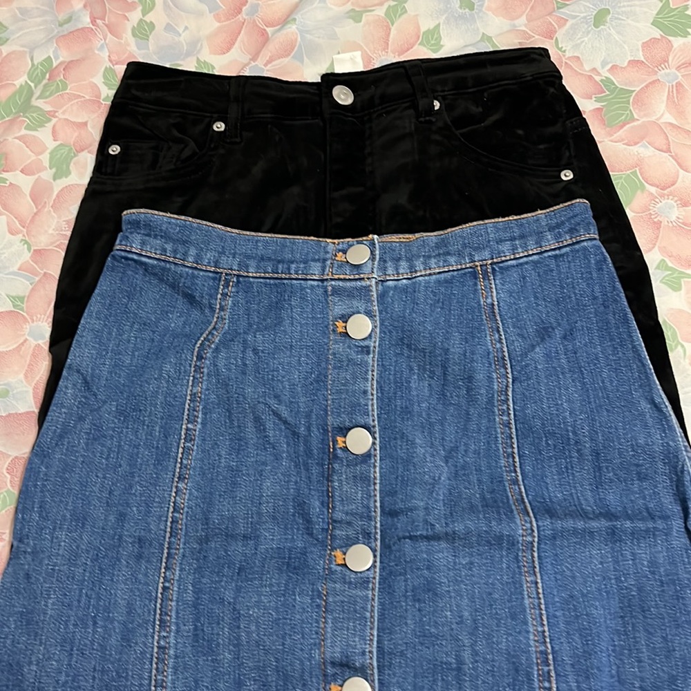 2 skirts from H&M they are great worn dressed down or dressed up.